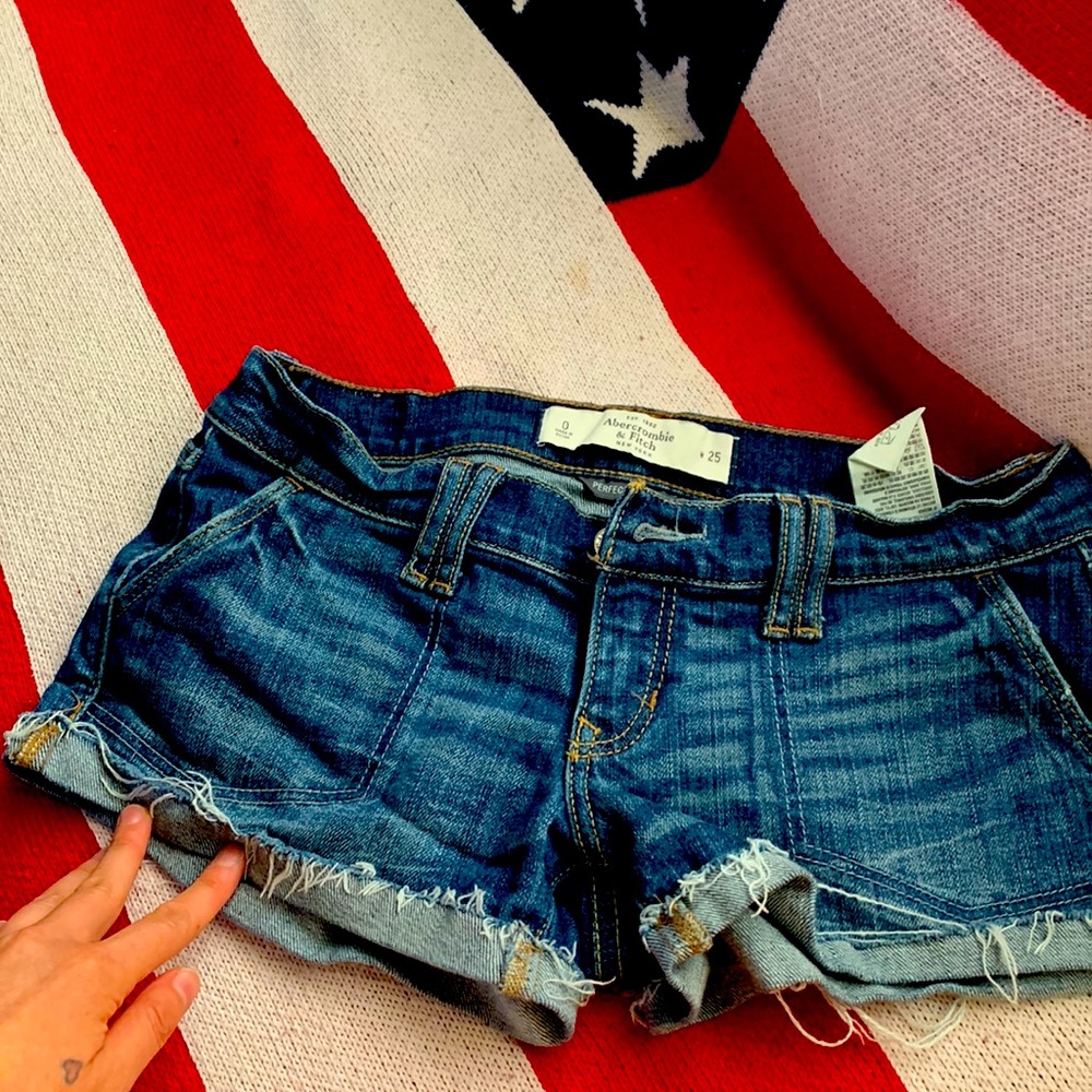 Super Short Shorts Sale🎈2/$20 Abercrombie Size 0
